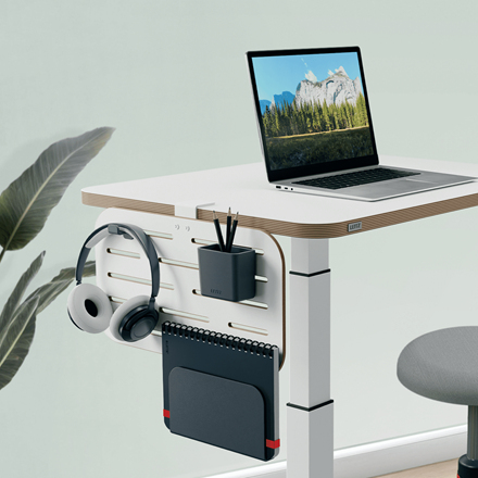 Leitz Ergo Small Pegboard Desk Organiser, 42x25 cm. Mobile device type: Headphones, Headset, Type: Passive holder, Proper 