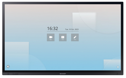 Sharp NEC Display PN-LA752 1905 mm 4K UHD LCD Collaboration Display - InGlass - Touchscreen - 16:9 Seitenverhältnis - 3840
