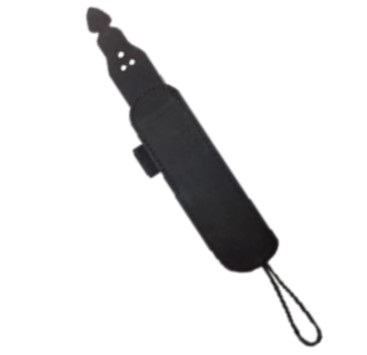 Zebra Handschlaufe - 1 - 7,6 mm Höhe x 68,6 mm Breite x 254 mm Länge - Schwarz