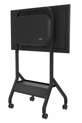 SmartMount® SR898-EUK Flachbildschirm-Wagen - 136,08 kg Belastbarkeit - 4 Rollen - 101,60 mm Rollengröße - Stahl, Acrylnit