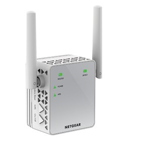 Netgear EX3700 IEEE 802.11ac 750 Mbit/s Wireless Range Extender - 2.40 GHz, 5 GHz - 2 x External Antenna(s) - 1 x Network 