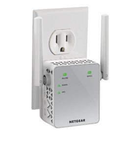 Netgear EX3700 IEEE 802.11ac 750 Mbit/s Wireless Range Extender - 2.40 GHz, 5 GHz - 2 x External Antenna(s) - 1 x Network 