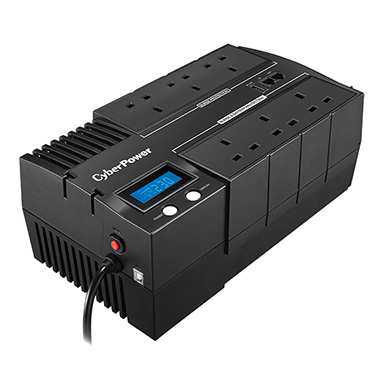 CyberPower BRICs LCD BR1000ELCD Line-interactive UPS - 1 kVA/600 W - Brick - AVR - 8 Hour Recharge - 1 Minute Stand-by - 2
