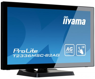 iiyama ProLite T2336MSC-B2AG. Taille de l'écran: 58,4 cm (23"), Résolution de l'écran: 1920 x 1080 pixels, Type HD: Full H