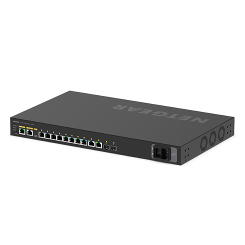 NETGEAR M4250-10G2XF-PoE++ (GSM4212UX) Switch Full Managed AV Line 8x1G Ultra90 PoE++ 802.3bt 720W 2x1G e 2xSFP+