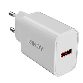 LINDY 18 W Wechselstromadapter - 18 W - 5 V Gleichstrom, 9 V DC, 12 V Gleichstrom - 3 A