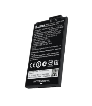 Zebra Battery - Lithium Ion (Li-Ion) - For Mobile Computer - Battery Rechargeable - 5000 mAh Shelf Life