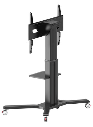 Paramount™ PR598-M Flachbildschirm-Wagen - 129,73 kg Belastbarkeit - 4 Rollen - 76,20 mm Rollengröße - Metall - 1240 mm Br