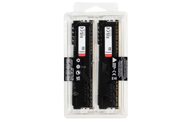 Kingston Technology FURY Beast . Komponente für: PC, Speicherkapazität: 16 GB, Memory layout (modules x size): 2 x 8 GB, I