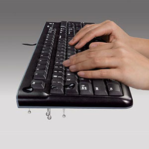 Logitech K120 Keyboard - Cable Connectivity - English (US)