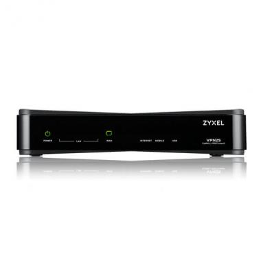 ZYXEL VPN2S Network Security/Firewall Appliance - 5 Port - 1000Base-T - Gigabit Ethernet - Wireless LAN - AES (128-bit), A
