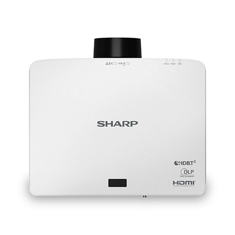 Sharp P721Q Projector. Projektorhelligkeit: 7200 ANSI Lumen, Projektionstechnologie: DLP, native Auflösung des Projektors: