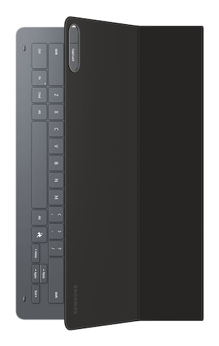 Samsung Book Cover Keyboard/Cover Case (Book Fold) Samsung Galaxy Tab S11 Ultra Tablet - Black - 326.9 mm Height x 210.6 m