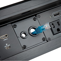 StarTech.com Cable management module for the conference table connectivity box - Keeps cables easily accessible / free fro