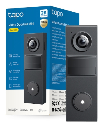 Tapo D205 Klingel mit Videoanlage - Kabellos - Wireless LAN
