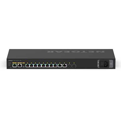 NETGEAR GSM4212P. Switch type: Managed, Switch layer: L2/L3. Basic switching RJ-45 Ethernet ports type: Gigabit Ethernet (