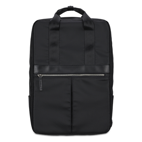 Acer Tasche (Rucksack) für 35,6 cm (14 Zoll) Acer Notebook, Tablet - Schwarz - Kunstleder, Kunstleder Körper - Schultergur