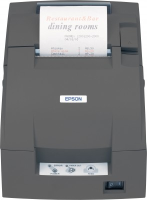 Epson TM-U220B Nadeldrucker - Farbe - Quittungsdruck - Seriell - 6 lps Druckgeschwindigkeit Schwarz/Weiß