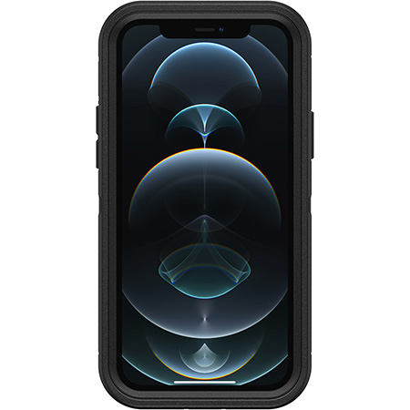 OtterBox Defender Rugoso Estojo de transporte (Revestimento) Apple iPhone 12, iPhone 12 Pro Smartphone - Preto - Resistent