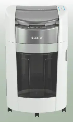 Leitz IQ OptiMax Autofeed Office 300 P5 Micro Cut Paper Shredder. Shredding type: Micro-cut shredding, Working width: 22.5