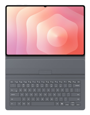 Samsung Book Cover Keyboard/Cover Case (Book Fold) Samsung Galaxy Tab S11 Ultra Tablet - Black - 326.9 mm Height x 210.6 m