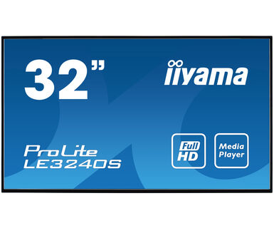 iiyama LE3240S-B3. Produktdesign: Digital Beschilderung Flachbildschirm. Bildschirmdiagonale: 80 cm (31.5 Zoll), Bildschir
