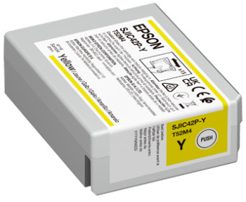 Epson SJIC42P-Y Original Inkjet Ink Cartridge - Yellow Pack - Inkjet