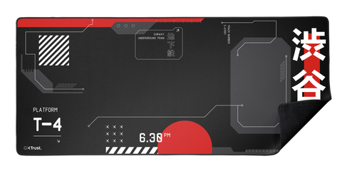 Mouse pad da gaming Trust GXT 759 - Extra extra large (XXL) - 3 mm x 900 mm x 400 mm Dimensioni - Polietilene tereftalato 