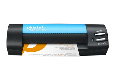 Plustek MobileOffice S602 Card Scanner - 1200 dpi Optical - 48-bit Color - 16-bit Grayscale - USB