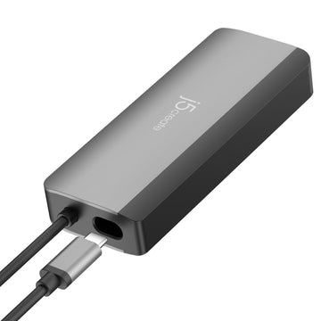 j5create JCD362 Flexible Ports USB-C® 4K144 HDMI™ Hub - Slim 8 in 1, Black/Grey. Host interface: USB Type-C. Maximum refre