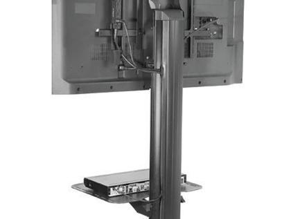 SmartMount® SR560M Flachbildschirm-Wagen - TAA-konform - 68,04 kg Belastbarkeit - 4 Rollen - 101,60 mm Rollengröße - Plast