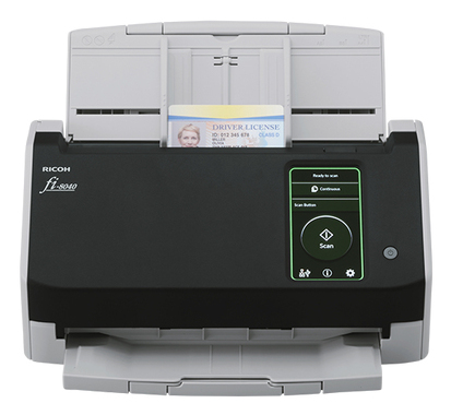 Ricoh ImageScanner fi-8040 ADF-/Manueller Einzugsscanner - 600 dpi Optische Auflösung - 24-bit Farbtiefe - 8-bit Graustufe