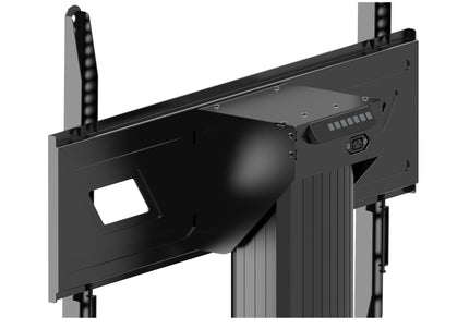 Paramount™ PR598-M Flachbildschirm-Wagen - 129,73 kg Belastbarkeit - 4 Rollen - 76,20 mm Rollengröße - Metall - 1240 mm Br