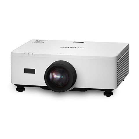 Sharp P721Q Projector. Projektorhelligkeit: 7200 ANSI Lumen, Projektionstechnologie: DLP, native Auflösung des Projektors:
