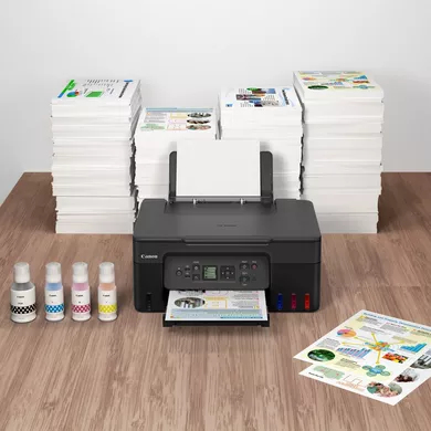 Canon PIXMA G3570. Print technology: Inkjet, Printing: Colour printing, Maximum resolution: 4800 x 1200 DPI. Copying: Colo