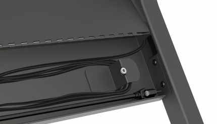 SmartMount® SR898-EUK Flachbildschirm-Wagen - 136,08 kg Belastbarkeit - 4 Rollen - 101,60 mm Rollengröße - Stahl, Acrylnit