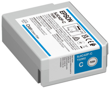 Epson SJIC42P-C Tintenstrahl Tintenpatrone - Cyan - Originaler Pack