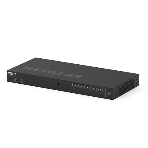 NETGEAR GSM4212P. Switch type: Managed, Switch layer: L2/L3. Basic switching RJ-45 Ethernet ports type: Gigabit Ethernet (