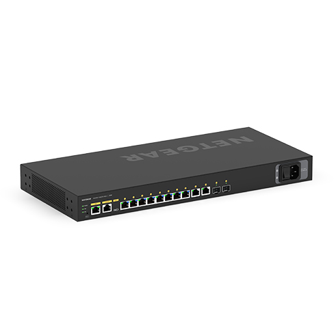 NETGEAR M4250-10G2XF-PoE+ (GSM4212PX) Switch Full Managed AV Line 8x1G PoE+ 240W 2x1G e 2xSFP+