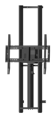 ViewSonic Height Adjustable TV Stand - 139.7 cm (55") to 218.4 cm (86") Screen Support - 100 kg Load Capacity - For TV, In