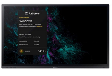 Sharp NEC Display PN-LA752 1905 mm 4K UHD LCD Collaboration Display - InGlass - Touchscreen - 16:9 Seitenverhältnis - 3840
