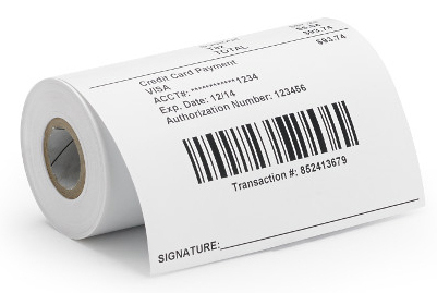 Zebra Z-Select 01942-080Z Thermodirekt Rechnungspapier - 80 mm x 250 m - 55 g/m² Grammgewicht - Ultraglatt - 12er Box