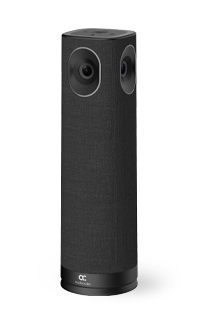 AudioCodes RXV200 Compute Device for small to mid size meeting rooms. The Bundle also Includes the RXPanel, RX15 Speakerph