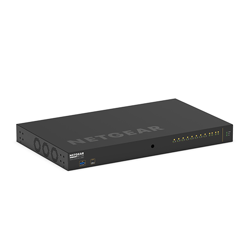 NETGEAR M4250-10G2XF-PoE++ (GSM4212UX) Switch Full Managed AV Line 8x1G Ultra90 PoE++ 802.3bt 720W 2x1G e 2xSFP+