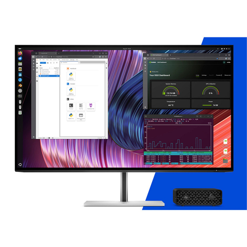 HP ZGX G1n Workstation - NVIDIA Cortex X925 GB10 - 128 GB - 1 TB SSD - Mini PC - NVIDIA Chip - DGX OS - NVIDIA Graphics - 