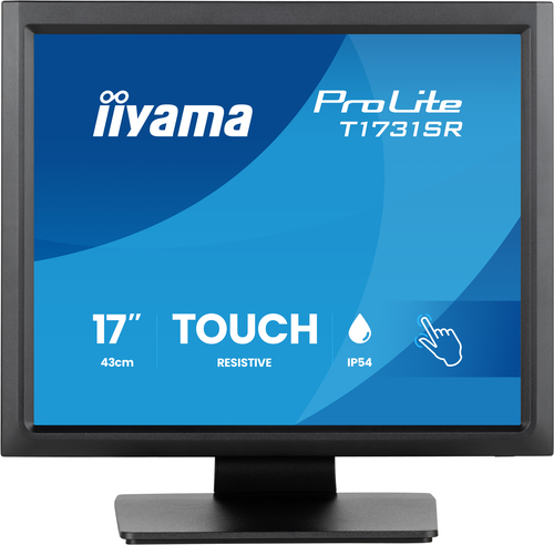 iiyama ProLite T1731SR-B2S. Bildschirmdiagonale: 43,2 cm (17"), Display-Auflösung: 1280 x 1024 Pixel, Reaktionszeit: 5 ms,