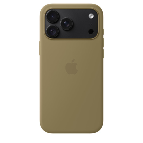 Apple iPhone 18 Pro Max Silicone Case with MagSafe - Olive. Case type: Cover, Brand compatibility: Apple, Compatibility: i