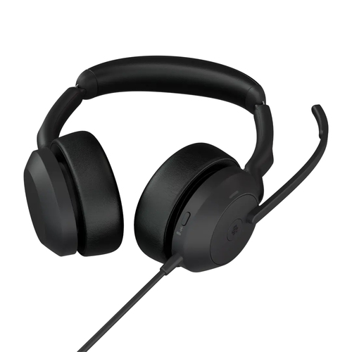 Jabra Evolve2 50 Kabel/Kabellos Auf den Ohren, Kopfbügel Stereo Headset - Microsoft-Teams-Zertifizierung - Binaural - Ohra