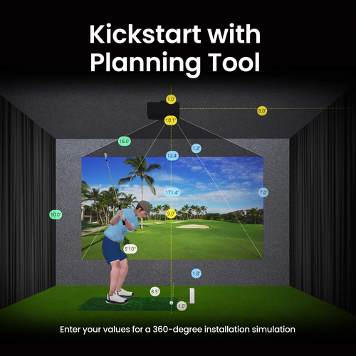 BenQ AH500ST 3D Short Throw DLP Projector - 16:9 - Ceiling Mountable, Wall Mountable - High Dynamic Range (HDR) - Front, C