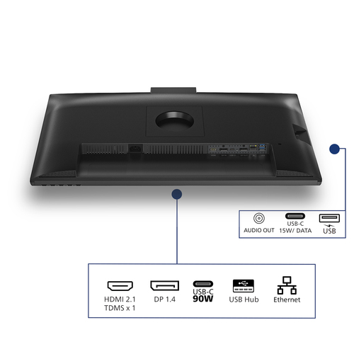 Philips 27B2U3601H 27 Zoll Klasse WQHD LCD-Monitor - 16:9 Format - Schwarz - 68,6 cm (27 Zoll) Viewable - IPS-Technologie 